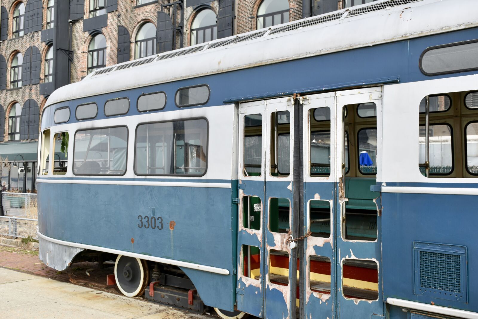 Nikon D5600 sample photo. Tram, old, rust photography