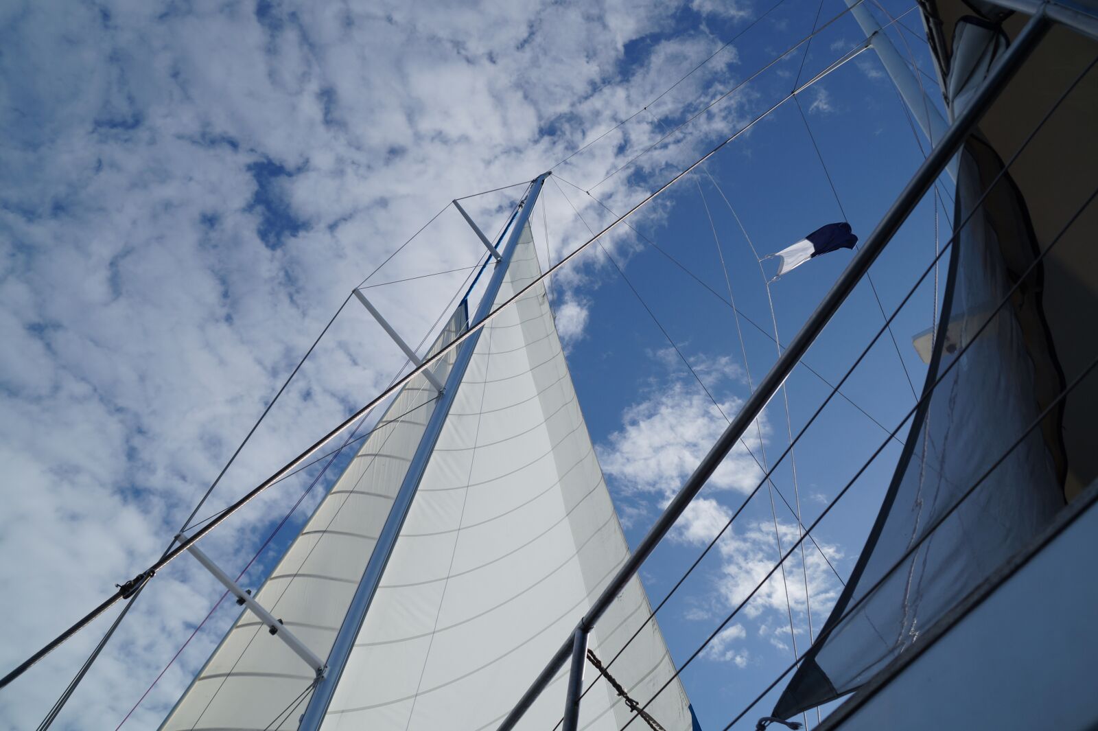 Sony SLT-A58 + Sony DT 18-200mm F3.5-6.3 sample photo. Sky, sail, summer photography