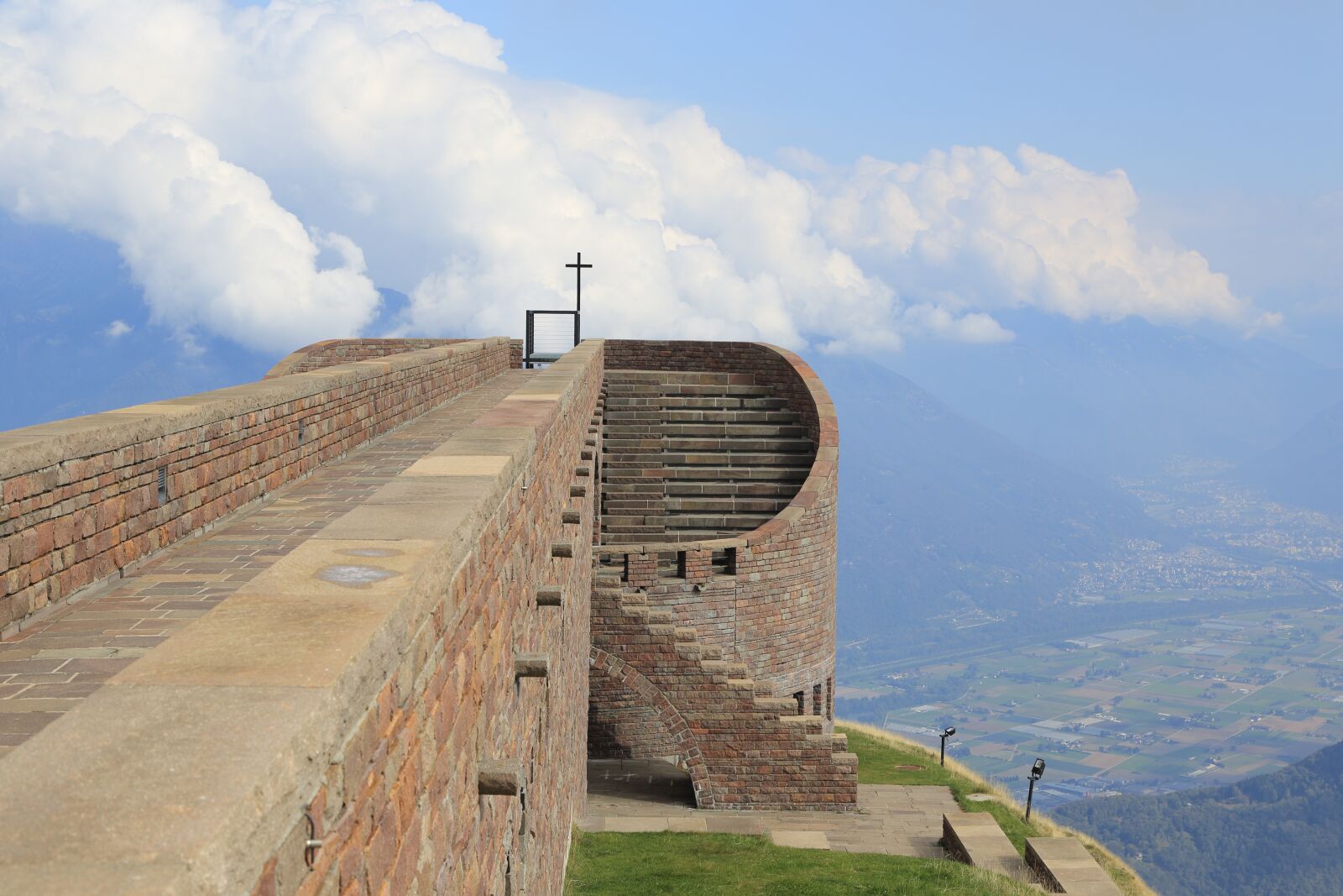 Canon EOS 6D + Canon EF 24-105mm F4L IS USM sample photo. Monte tamaro, church, building photography