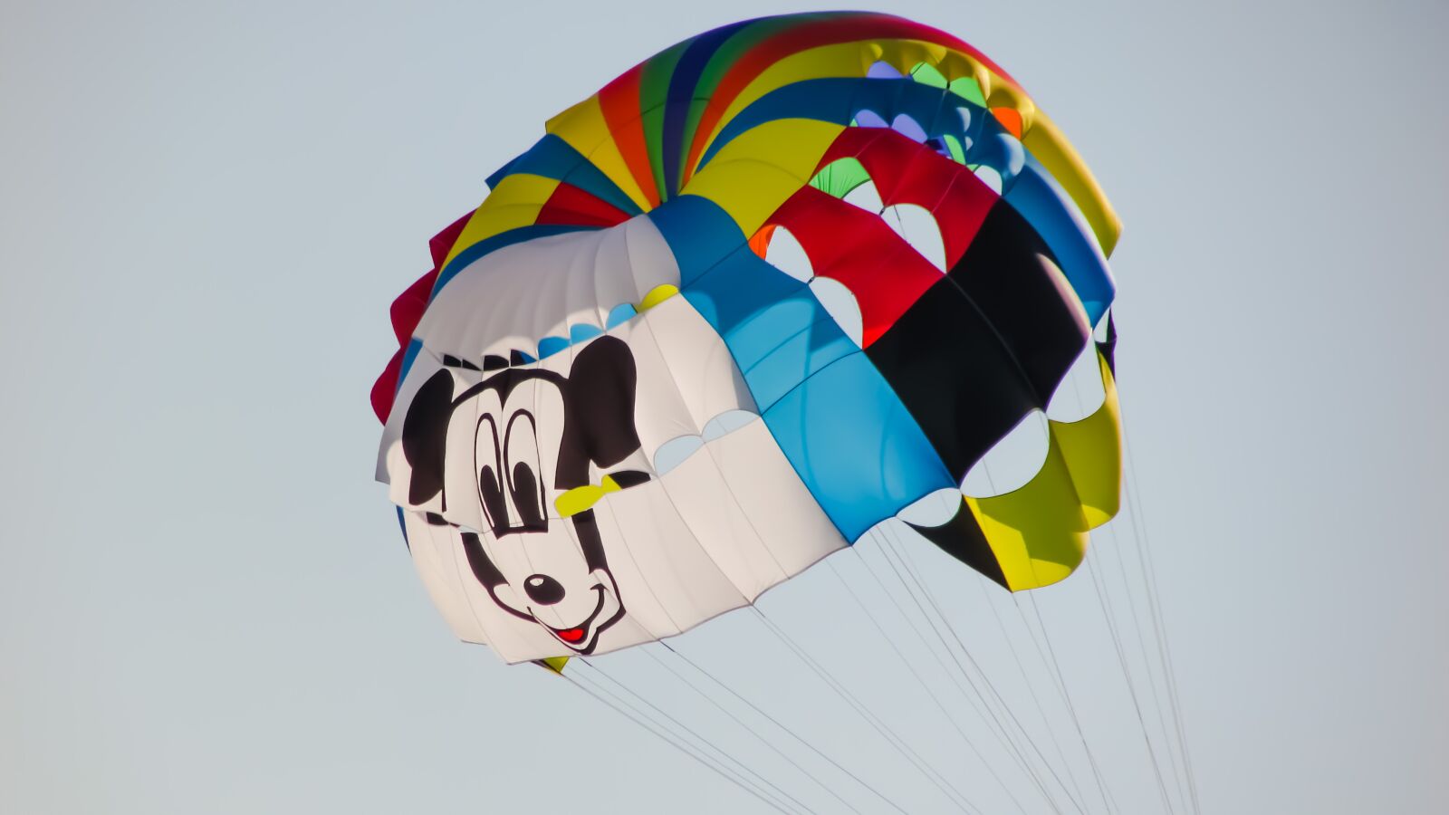 Canon PowerShot SX400 IS sample photo. Parachute, paragliding, balloon photography