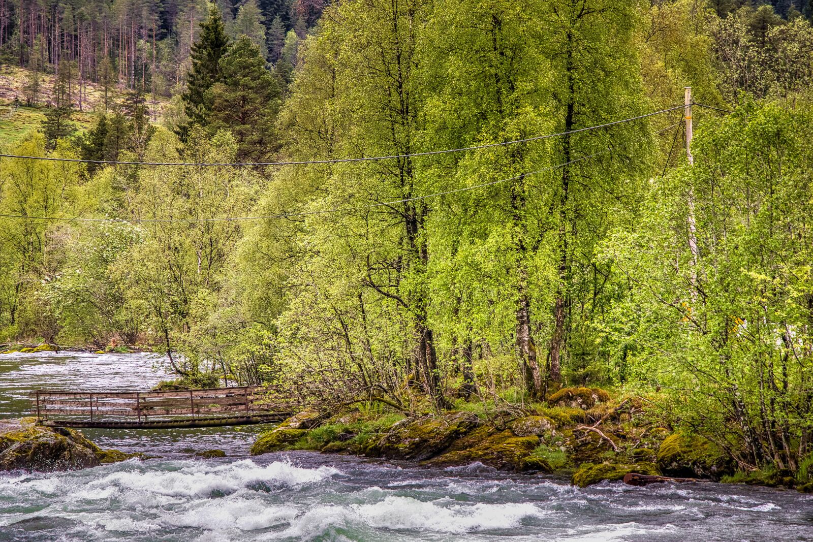 Canon EF-S 18-135mm F3.5-5.6 IS USM sample photo. Norway, brook, water photography