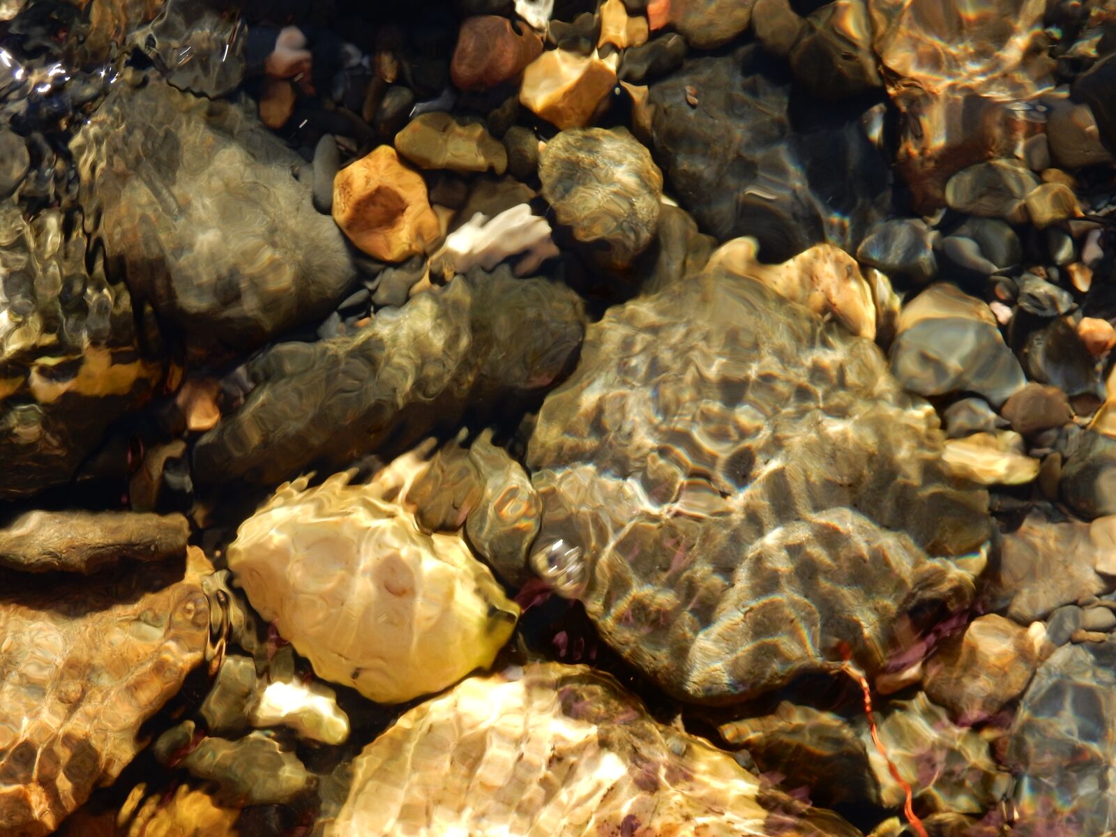 Nikon Coolpix S9900 sample photo. Stones, river, water photography