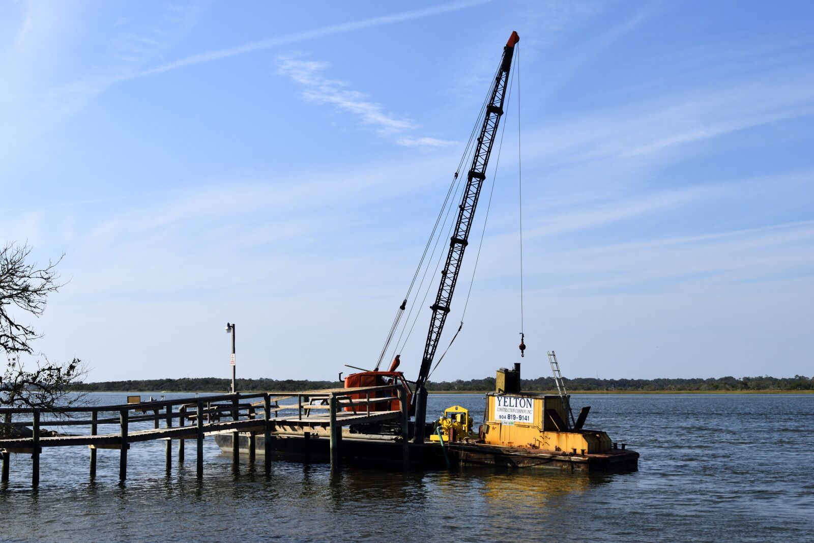 Nikon D3300 sample photo. Dock construction, repair, build photography