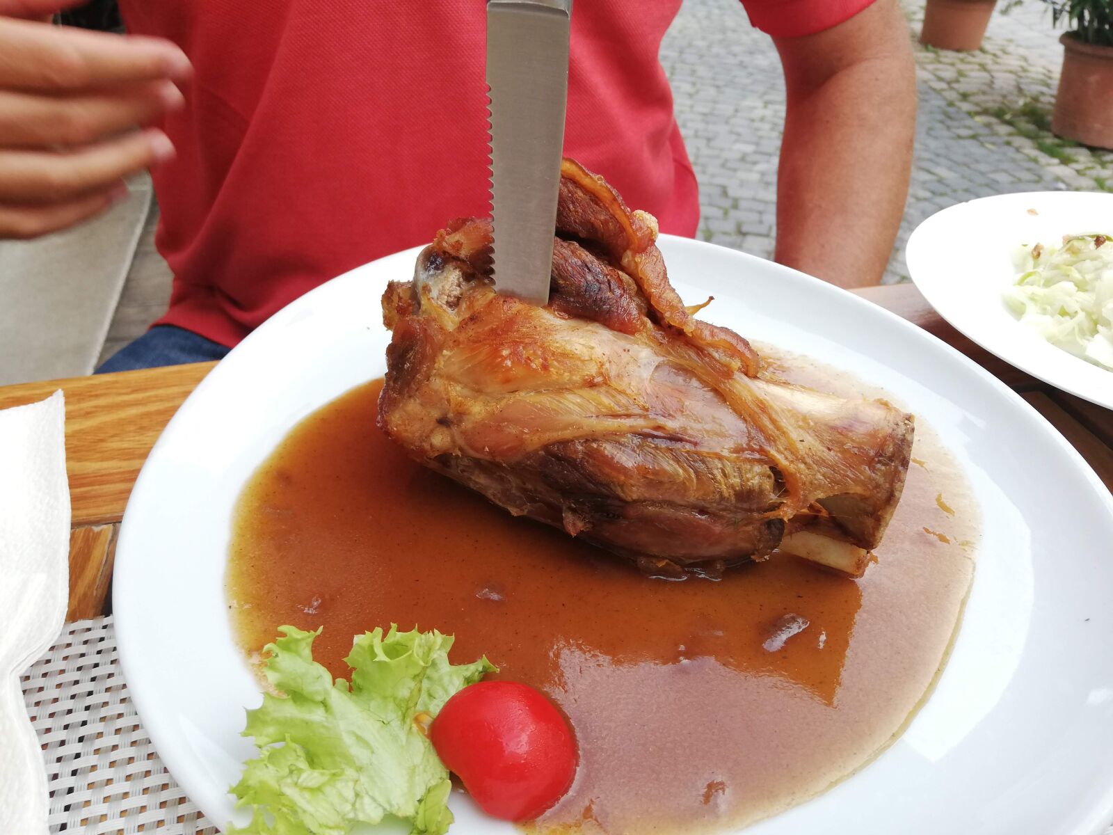 HUAWEI P20 lite sample photo. Meat, food, sauce photography