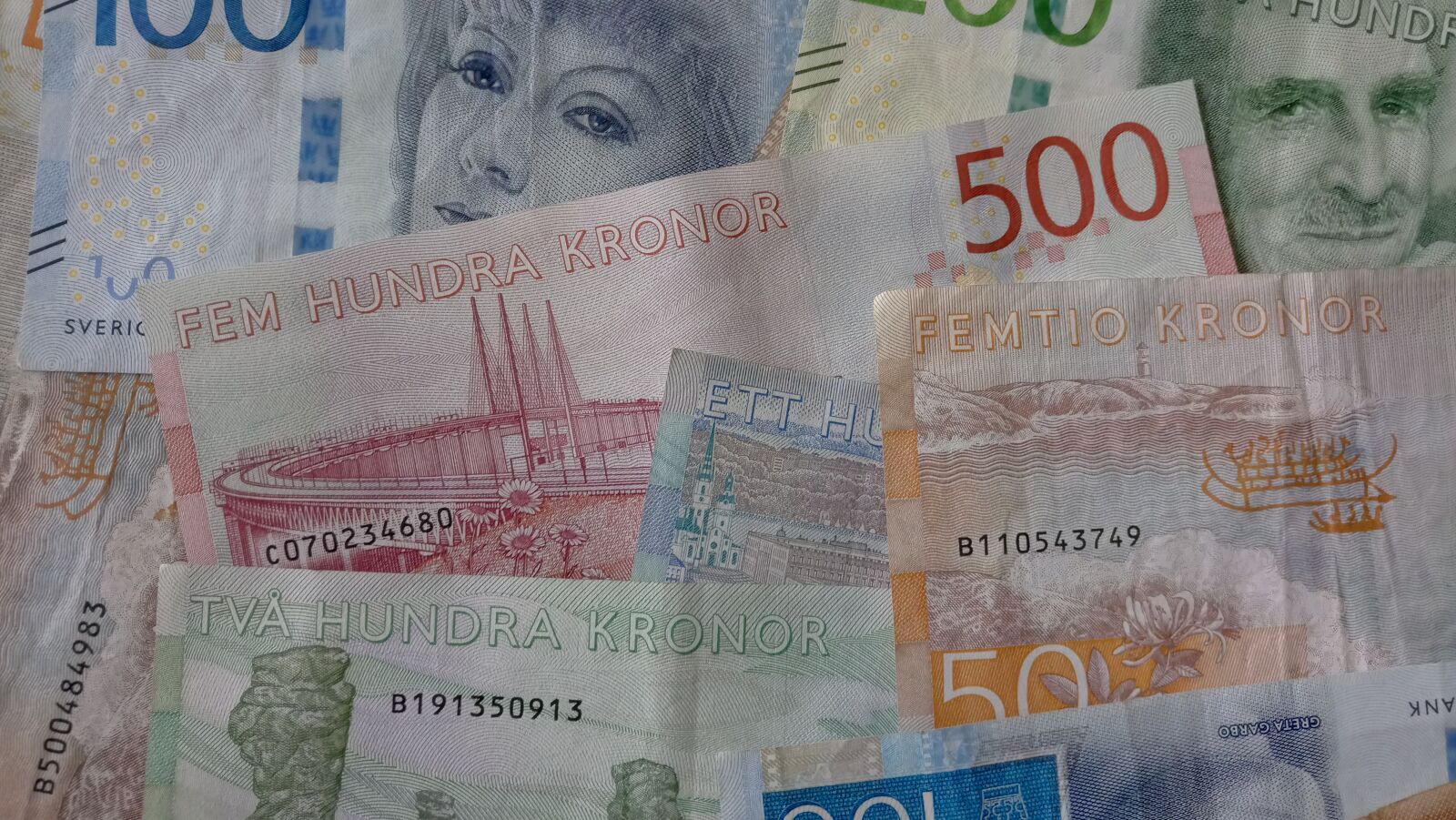 SHIFT 6M sample photo. Sweden, crowns, currency photography