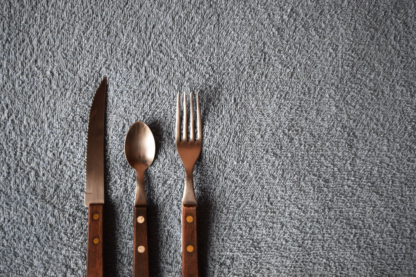 Nikon D3300 sample photo. Spoon, fork, knife photography