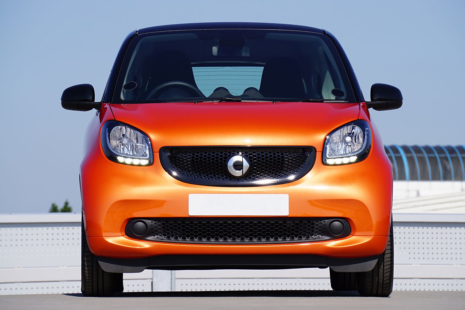 Sony a6000 sample photo. Smart fortwo, car, auto photography