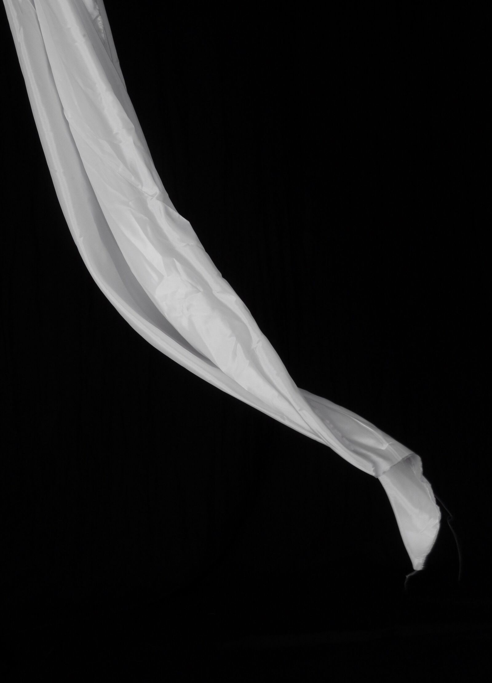 Nikon D90 sample photo. Fluttering cloth, fabric, flowing photography