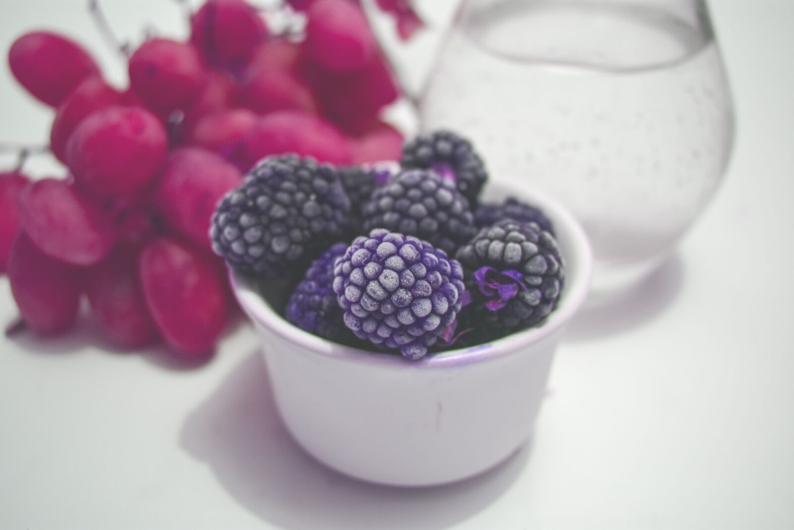 Nikon D3400 sample photo. Blackberries, fruit, art photography