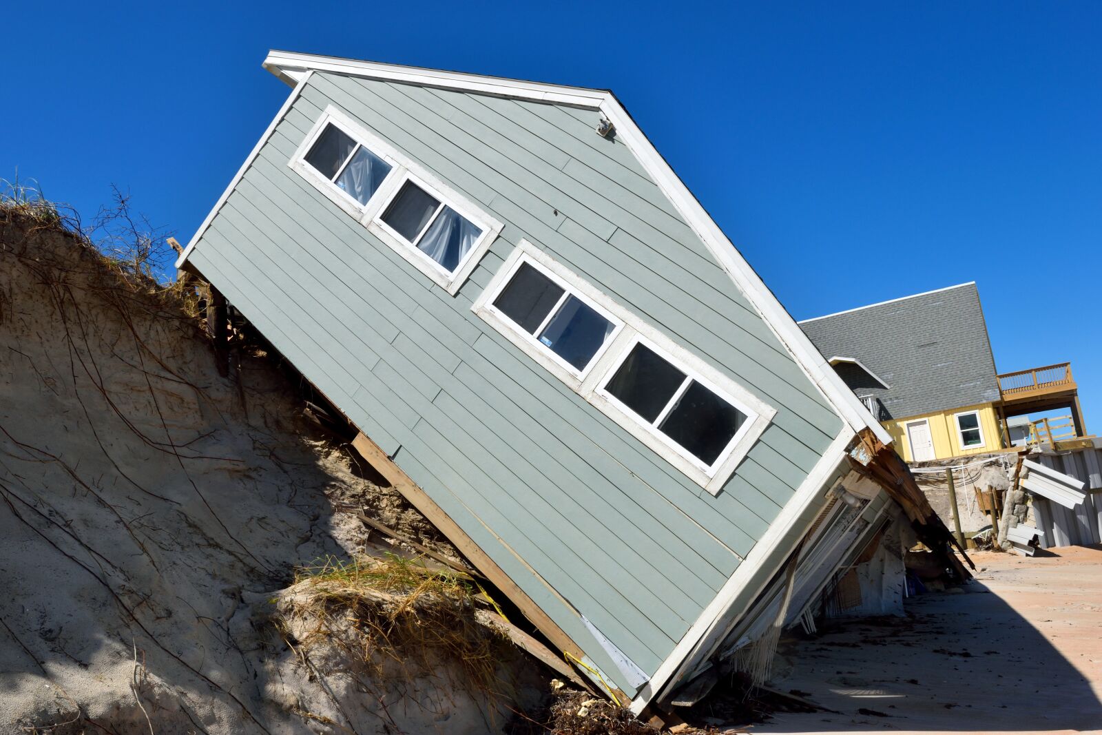 Nikon D3300 sample photo. Hurricane irma, home destruction photography
