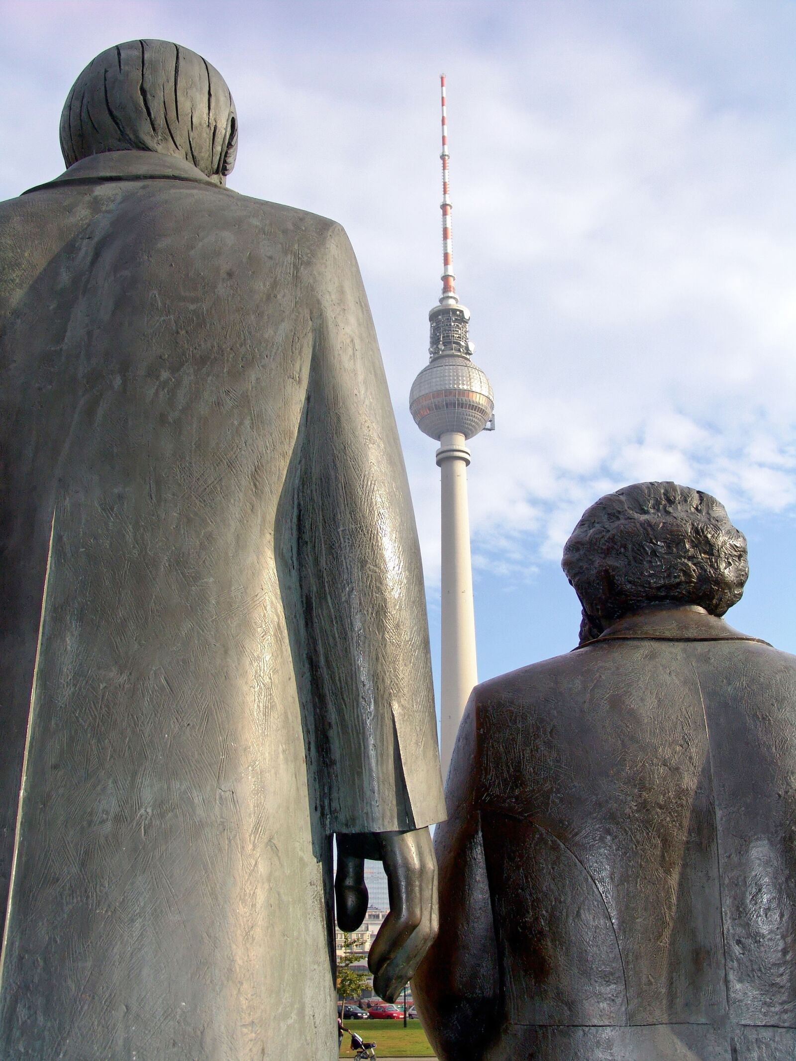 Sony DSC-F828 sample photo. Karl marx, friedrich engels photography