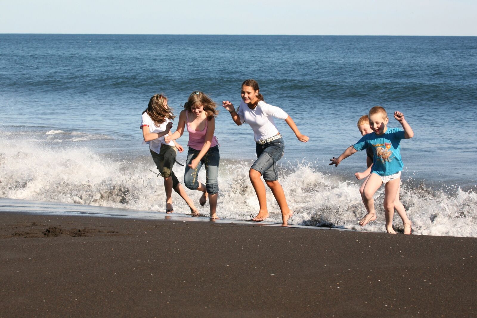 Canon EOS 5D sample photo. Ocean, wave, sky photography