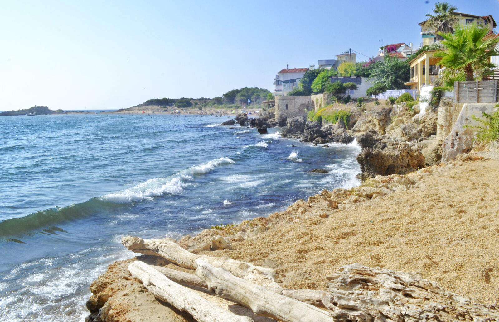 Nikon D3100 sample photo. Beach, blue, coast, color photography