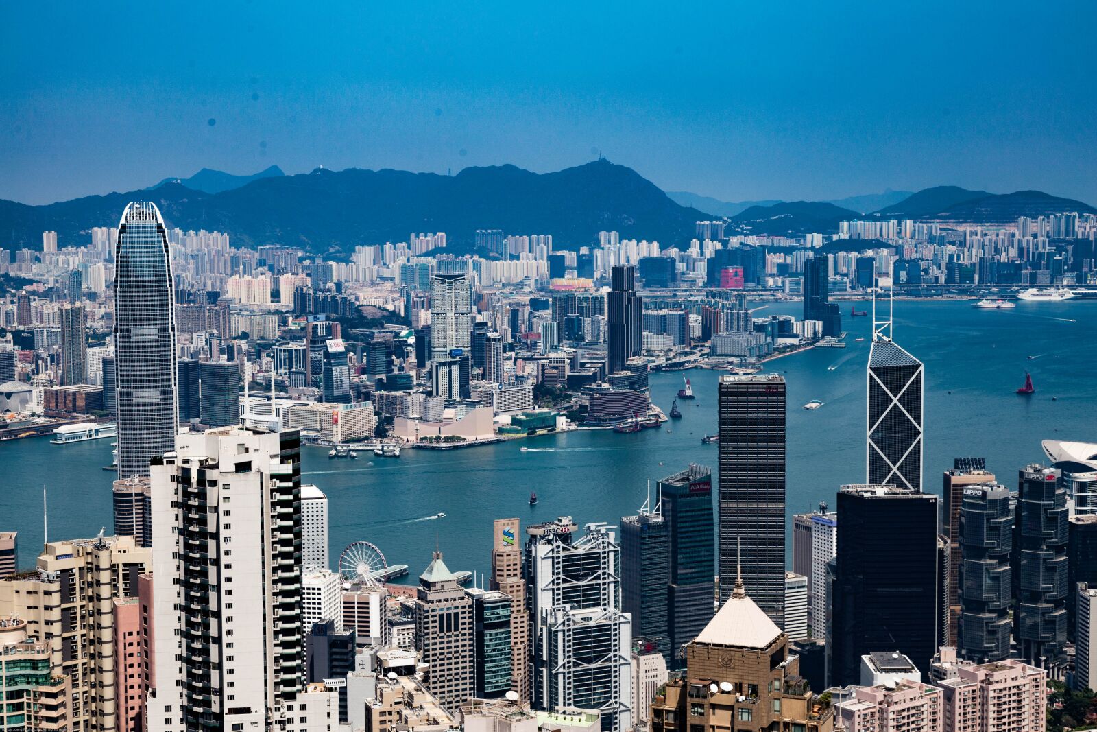 Canon EOS 6D + Canon EF 24-105mm F4L IS USM sample photo. Hong kong, skyline, view photography