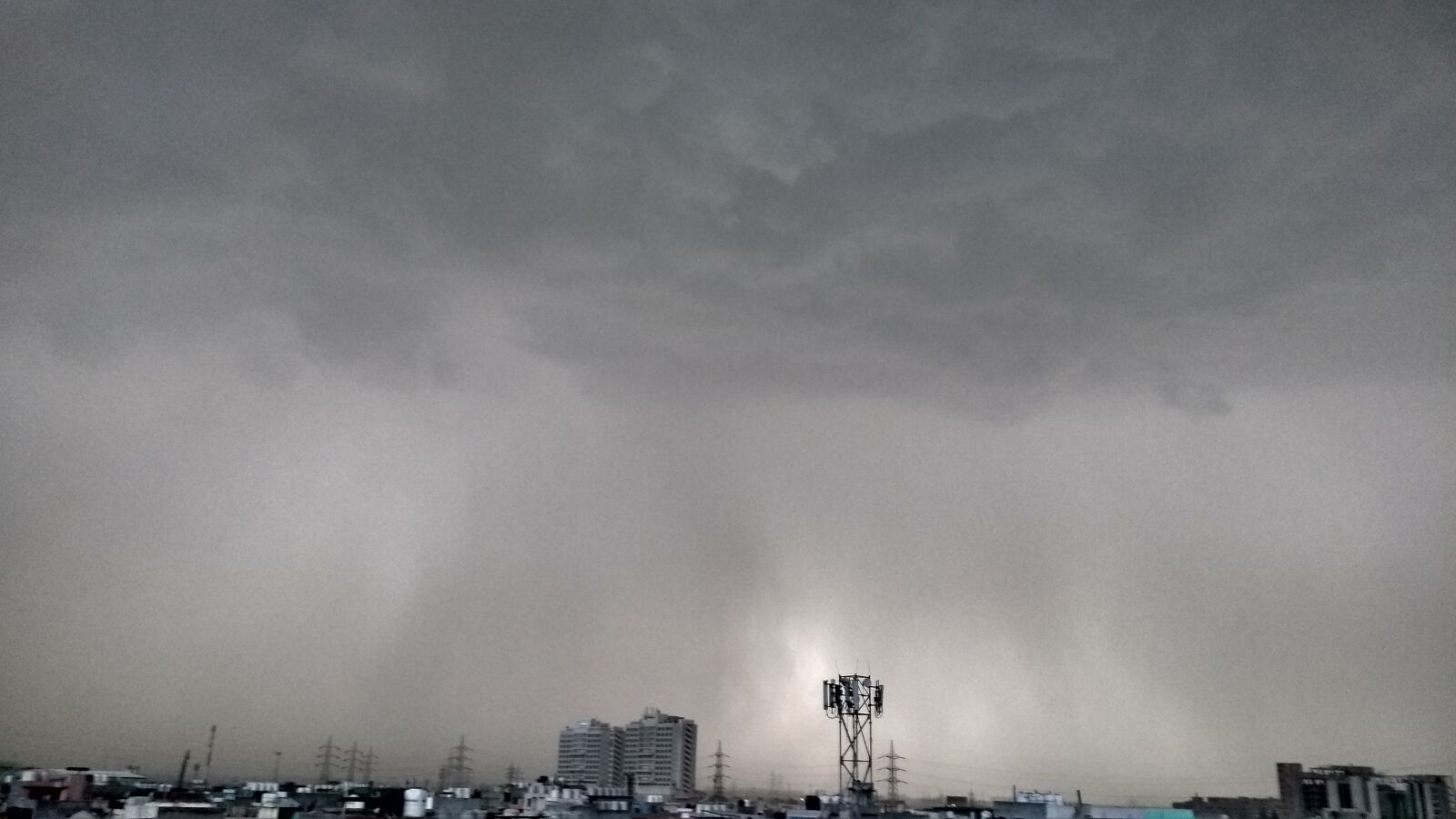 Motorola Moto G (5th Gen) sample photo. Cloudy, sky, thunder, weather photography