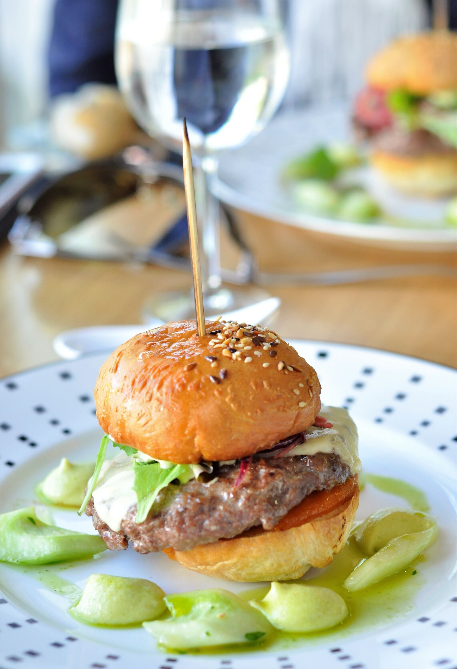 Nikon D90 sample photo. Burger, gourmet, beef photography