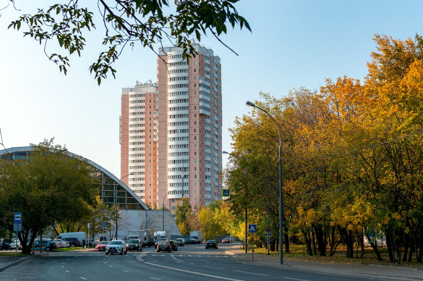 Nikon D3200 sample photo. City, moscow, autumn photography
