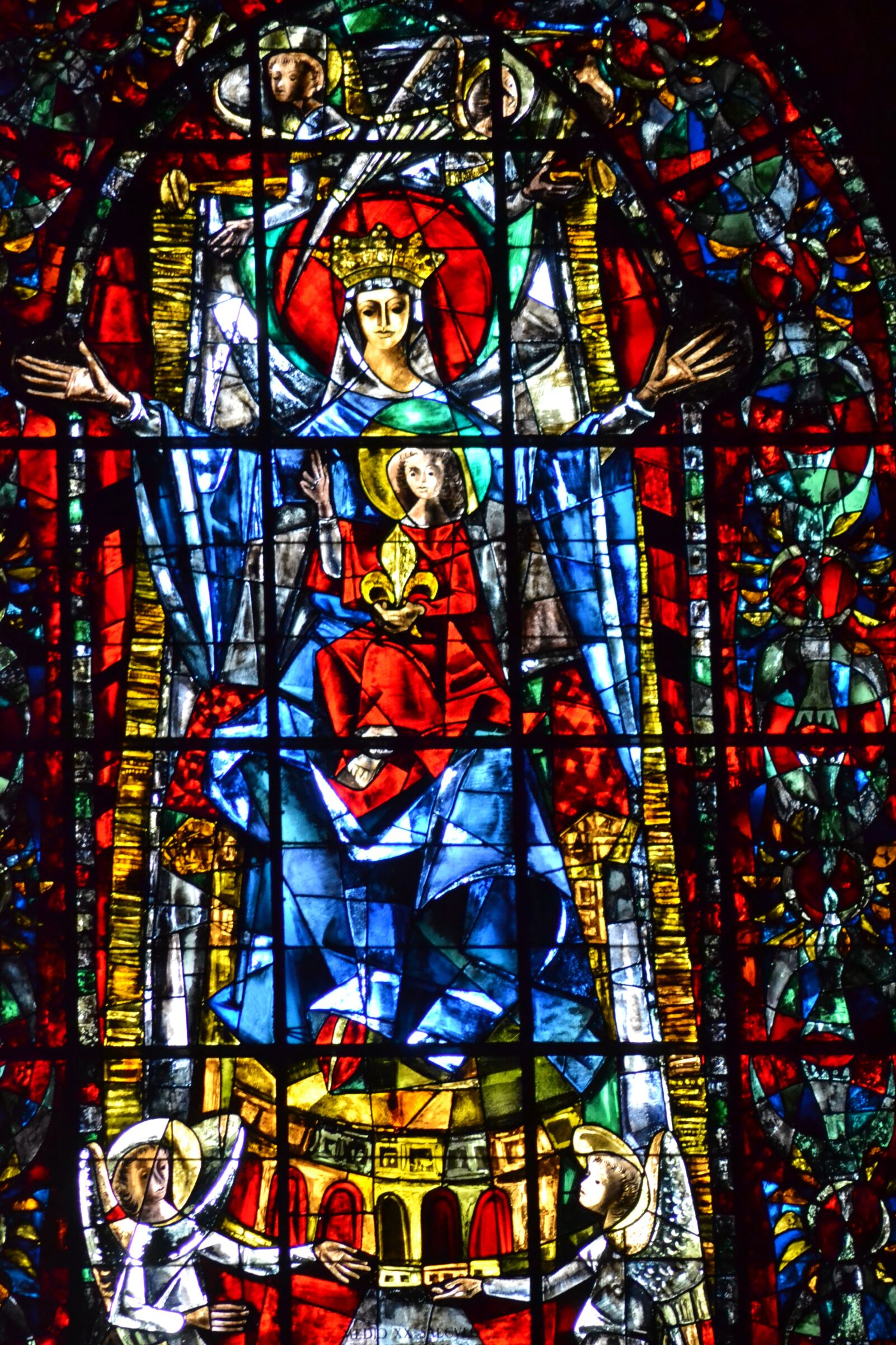 Nikon D3100 sample photo. Stained glass, people, mom photography