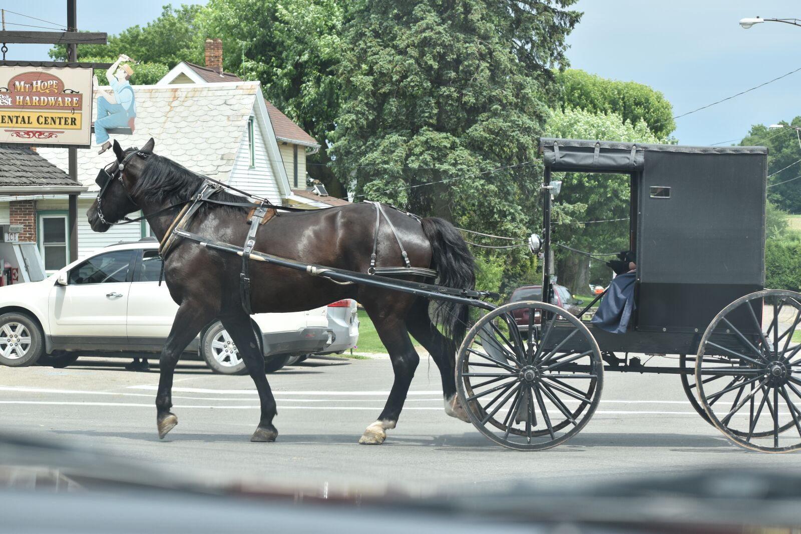 Nikon D5500 sample photo. Amish, amish buggy, ohio photography