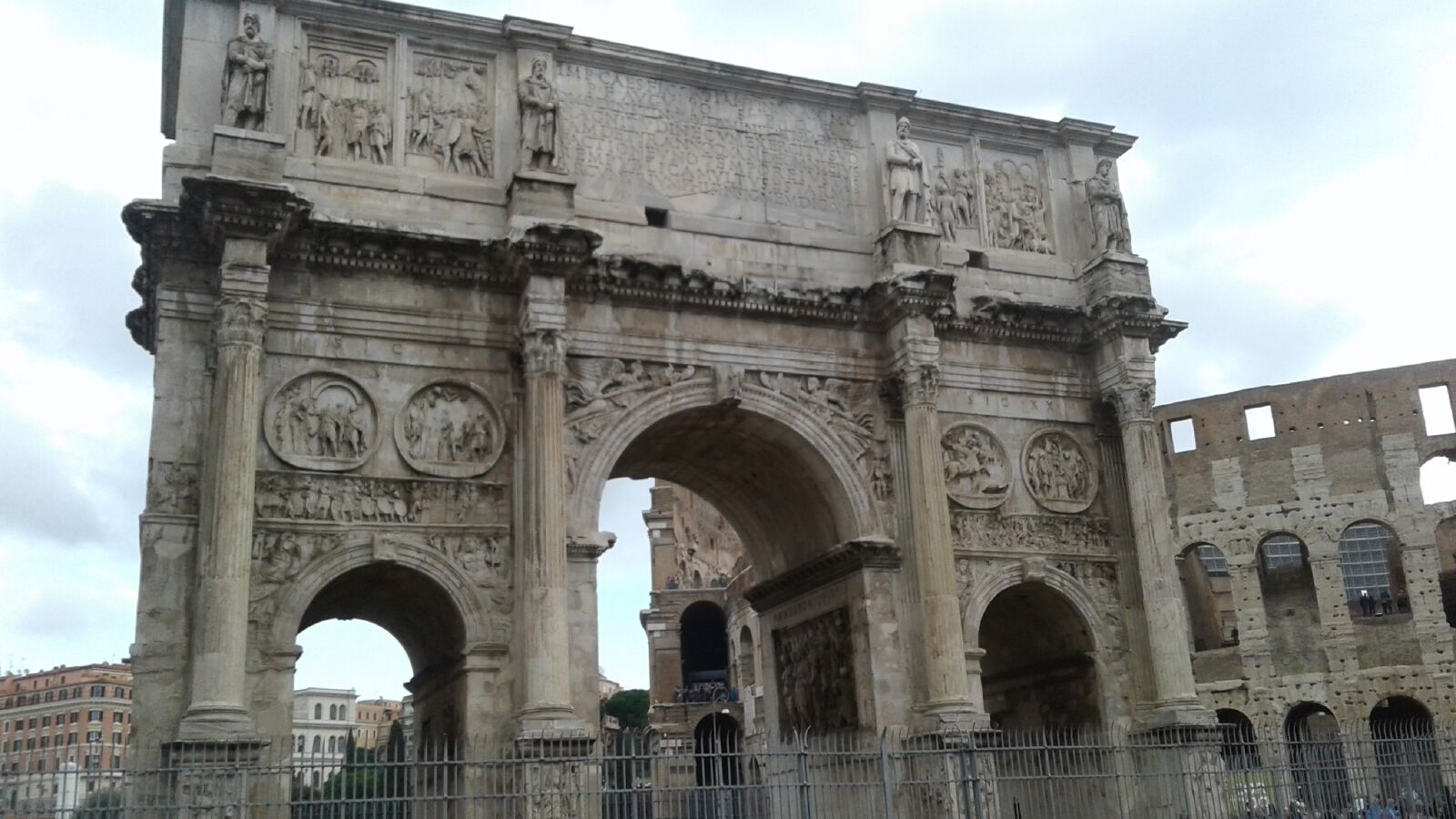Samsung Galaxy J2 sample photo. Arch of titus, victorious photography