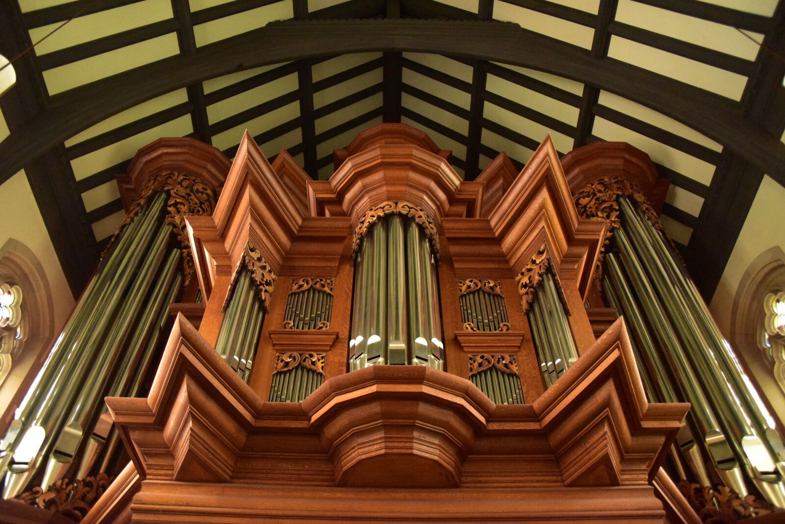 Nikon D810 sample photo. Organ, gothic musical instrument photography