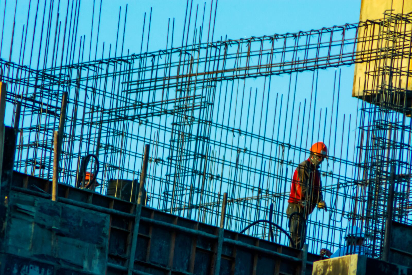 Nikon D7100 sample photo. Builder, worker, job photography