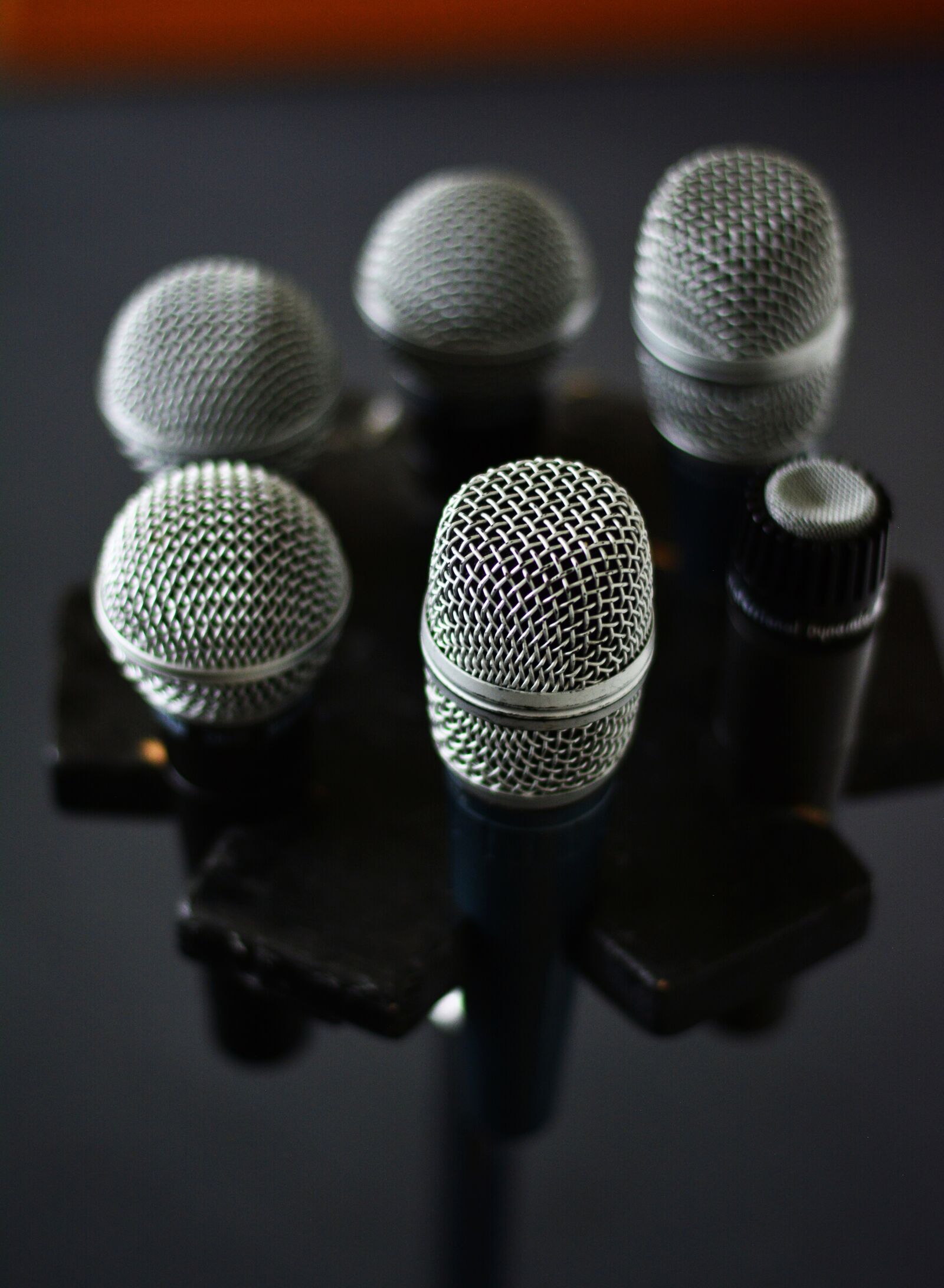 Nikon D5200 sample photo. Microphone, micro, microphone stand photography