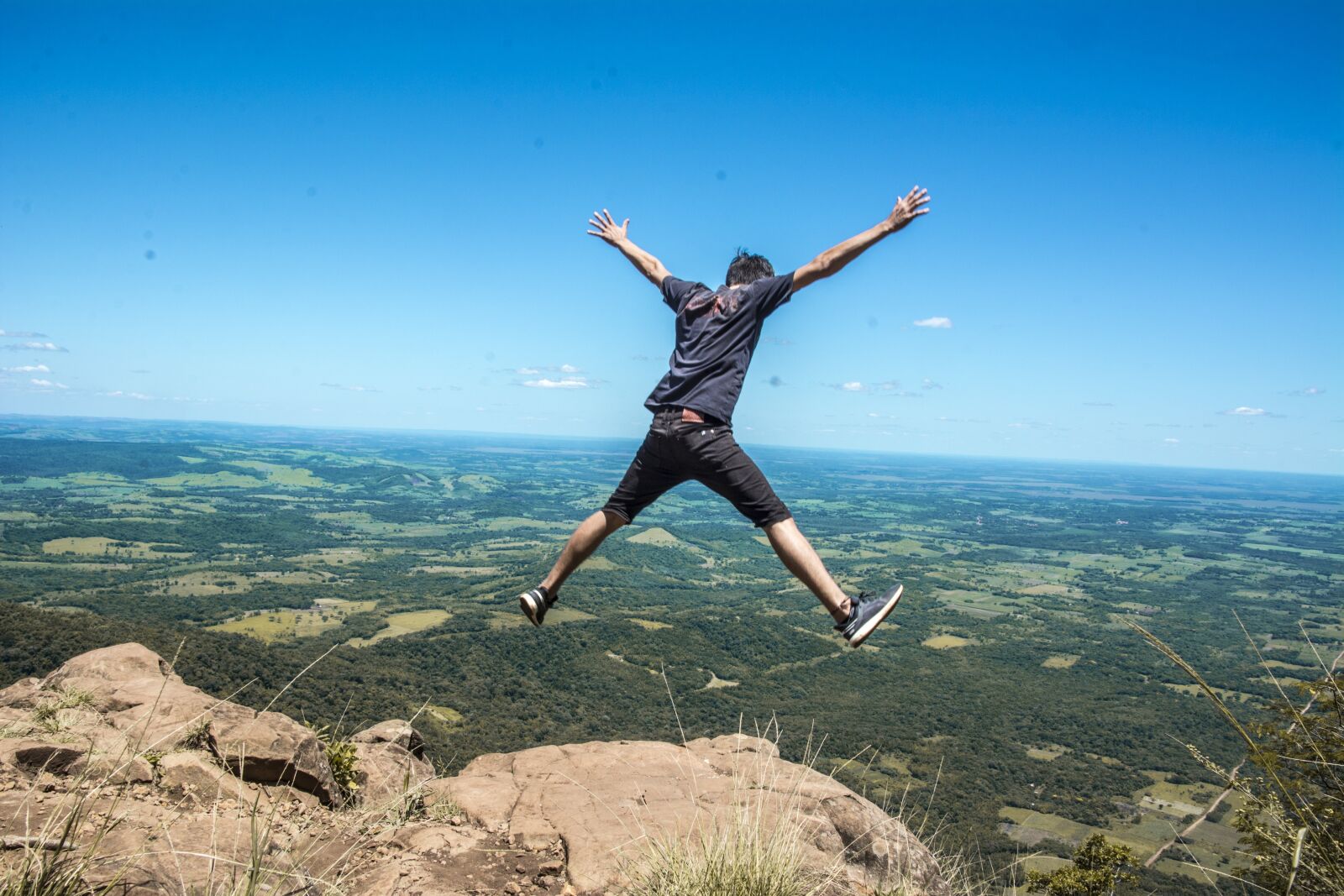 Nikon D7100 sample photo. Jump, top, hill photography