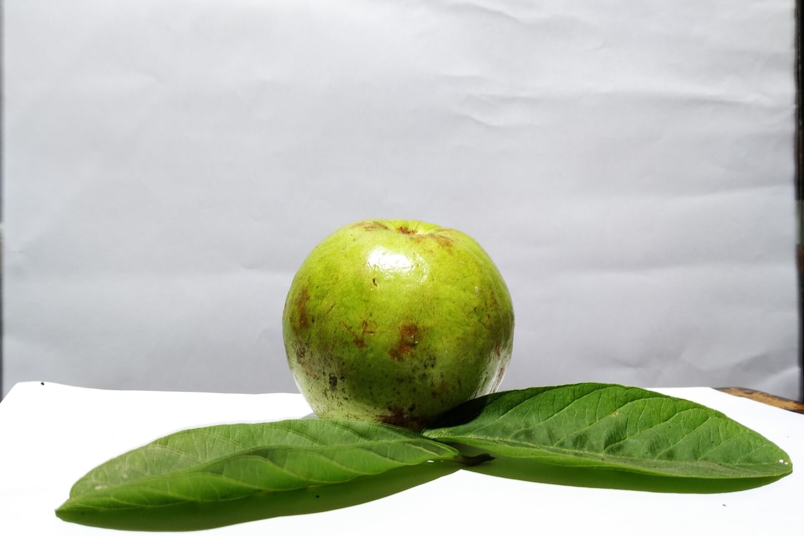 Xiaomi Redmi 7 sample photo. Fruit, guava, green photography