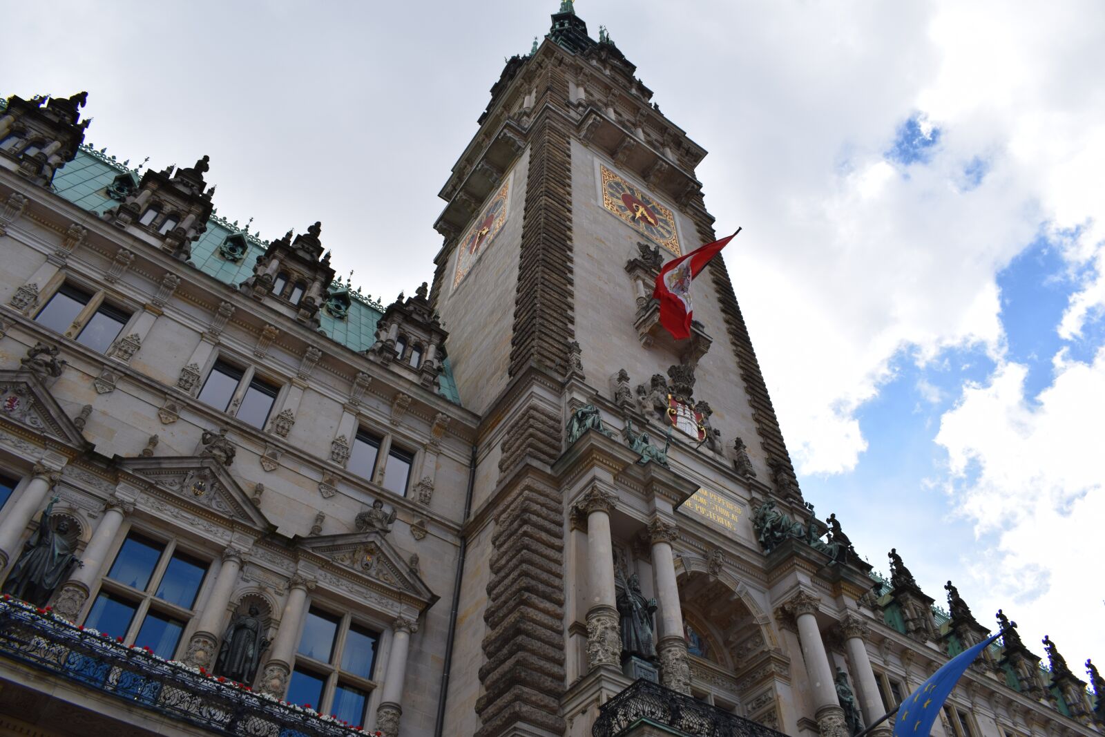 Nikon D3300 sample photo. Hamburg, town hall, architecture photography