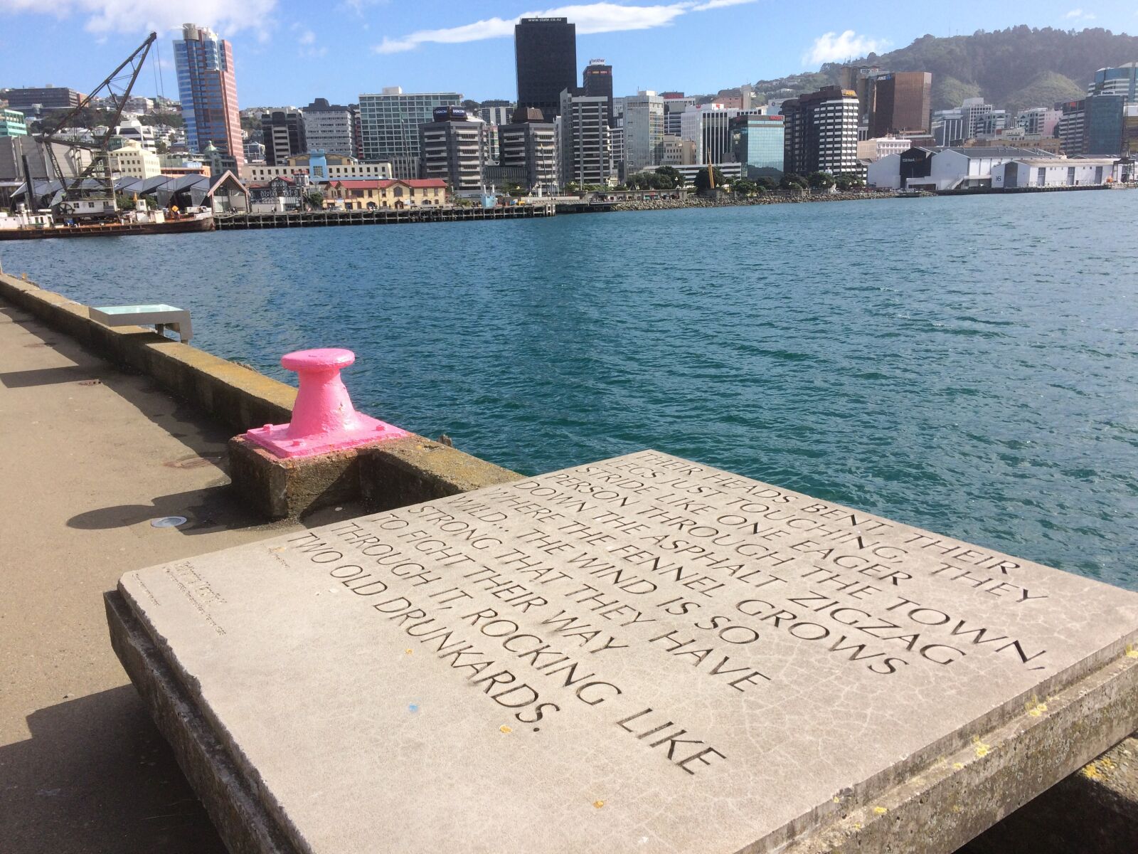 iPhone 5s back camera 4.15mm f/2.2 sample photo. Wellington, harbour, city photography