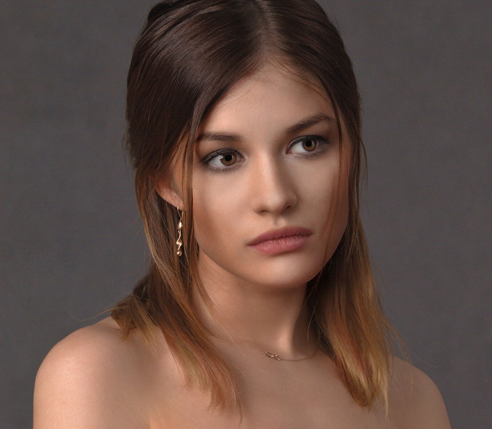 Nikon D80 sample photo. Girl, sad, portrait photography