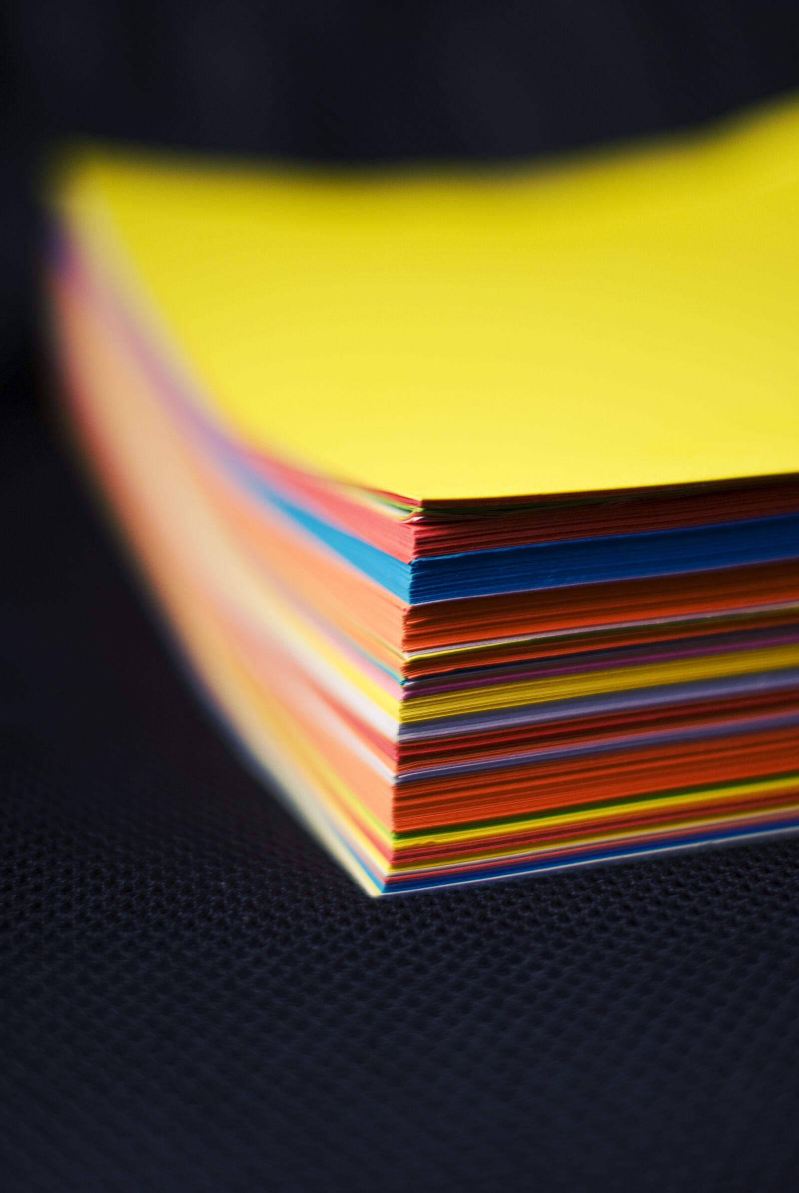 Nikon D60 sample photo. Cards, colorful, paper, ream photography