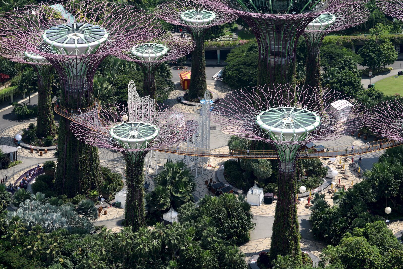 Canon EF-S 55-250mm F4-5.6 IS STM sample photo. Gardens by the bay photography