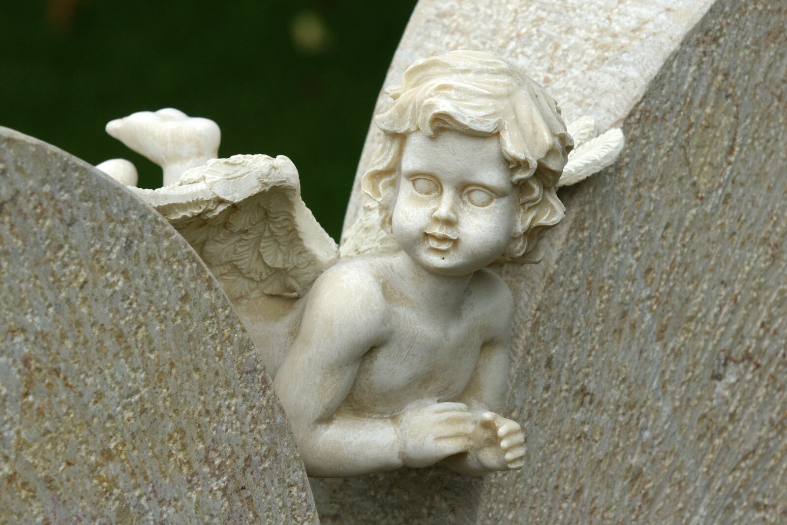Sony Alpha DSLR-A700 sample photo. Angel, figure, sculpture photography
