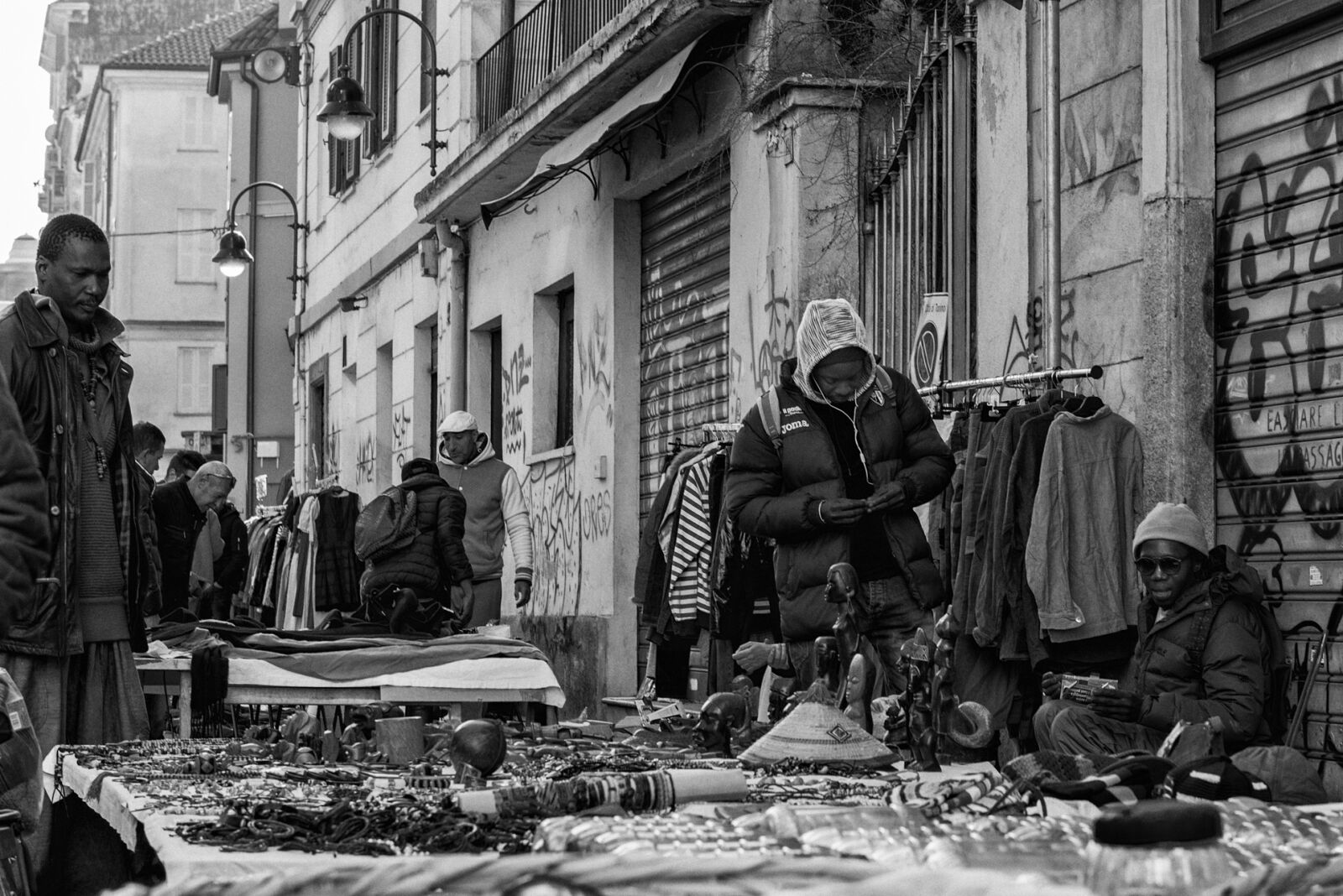 Nikon D750 sample photo. Torino, market, porta palazzo photography