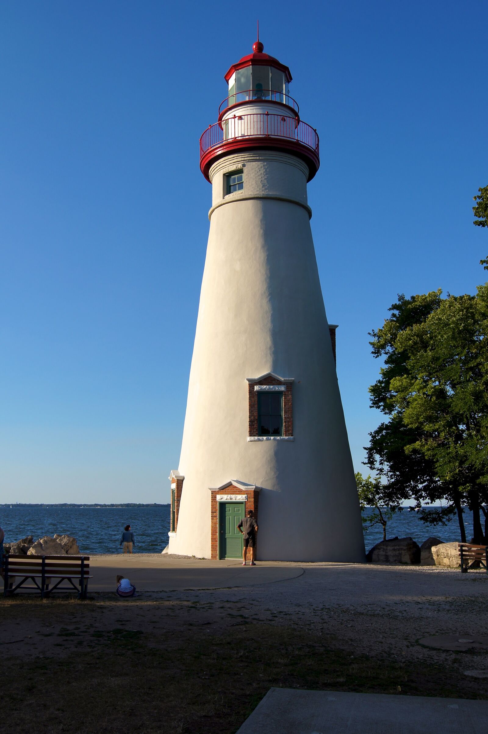Sony SLT-A55 (SLT-A55V) sample photo. Lighthouse, marblehead, ohio photography