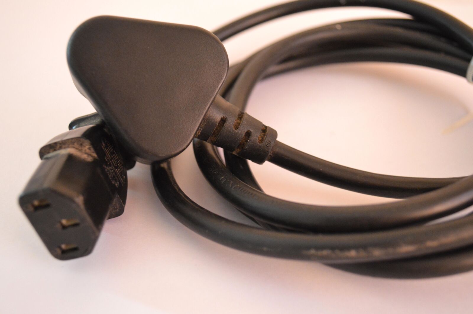 Nikon D3200 sample photo. Power cord, computer component photography
