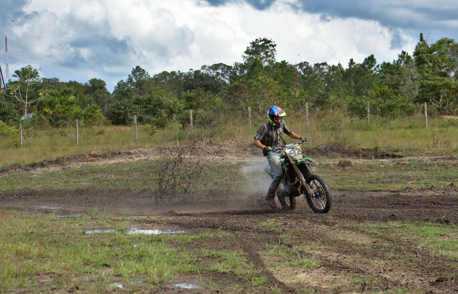 Nikon D7200 sample photo. Drift, motocross, dirt bike photography