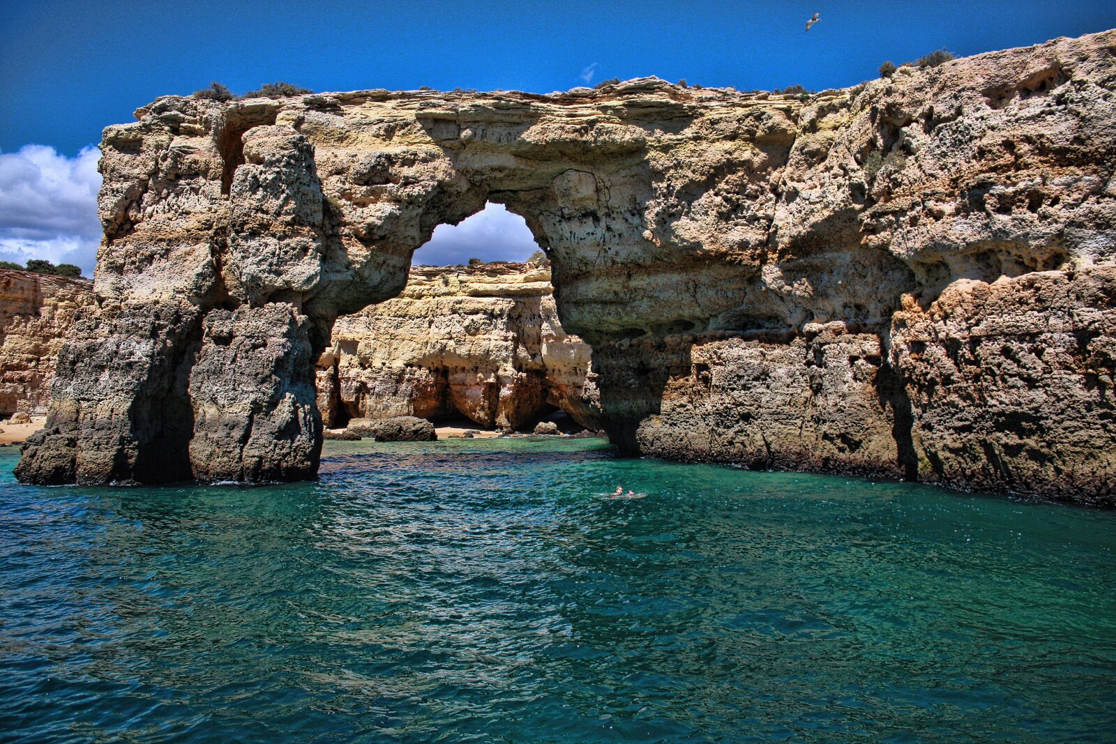 Canon EOS 450D (EOS Rebel XSi / EOS Kiss X2) sample photo. Algarve, portugal, sea photography