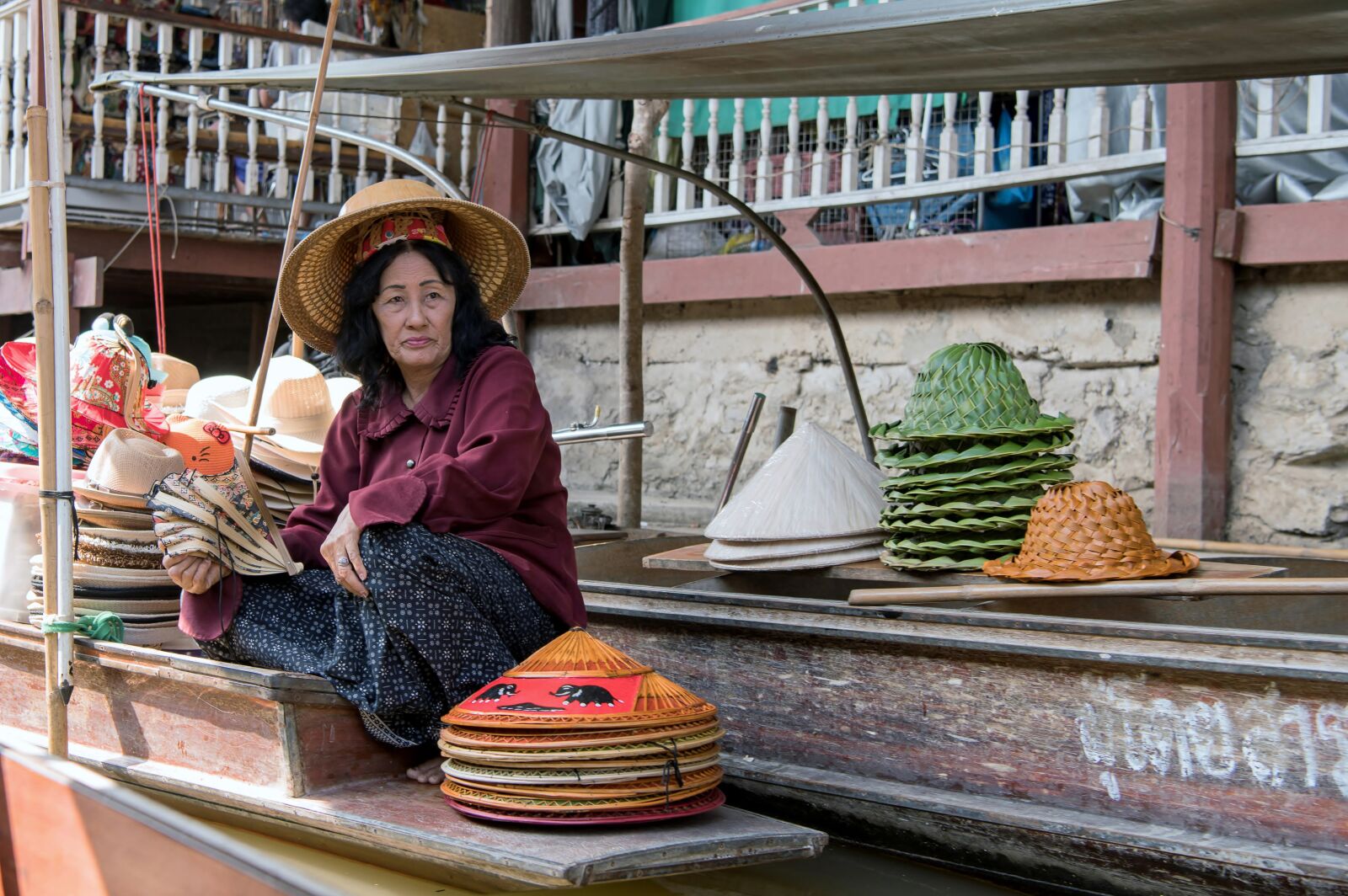 Nikon D850 sample photo. Thailand, damnoen saduak, tourism photography