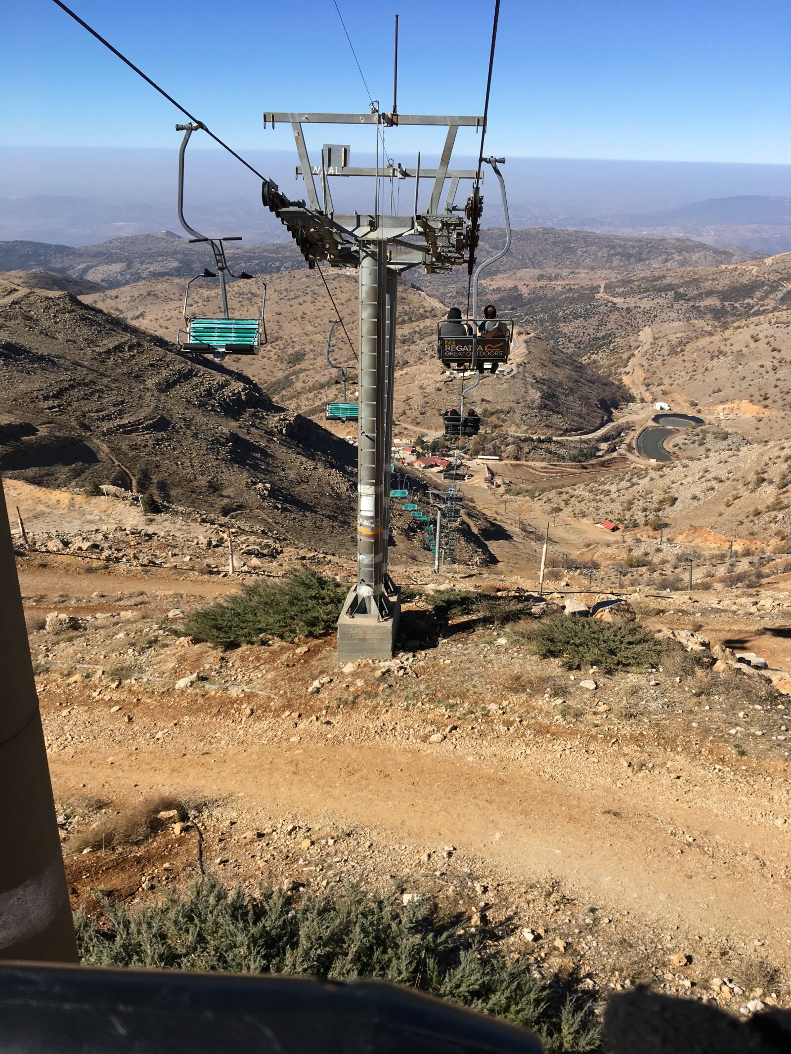 Apple iPhone 6s Plus sample photo. Cable car, hermon, israel photography
