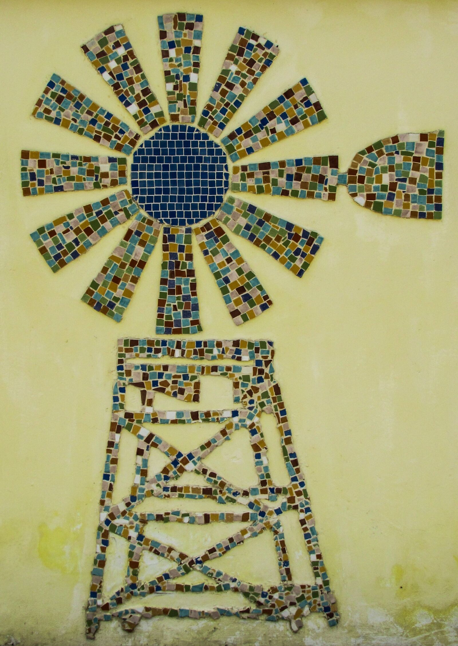 Canon PowerShot SX400 IS sample photo. Windmill, traditional, mosaic photography