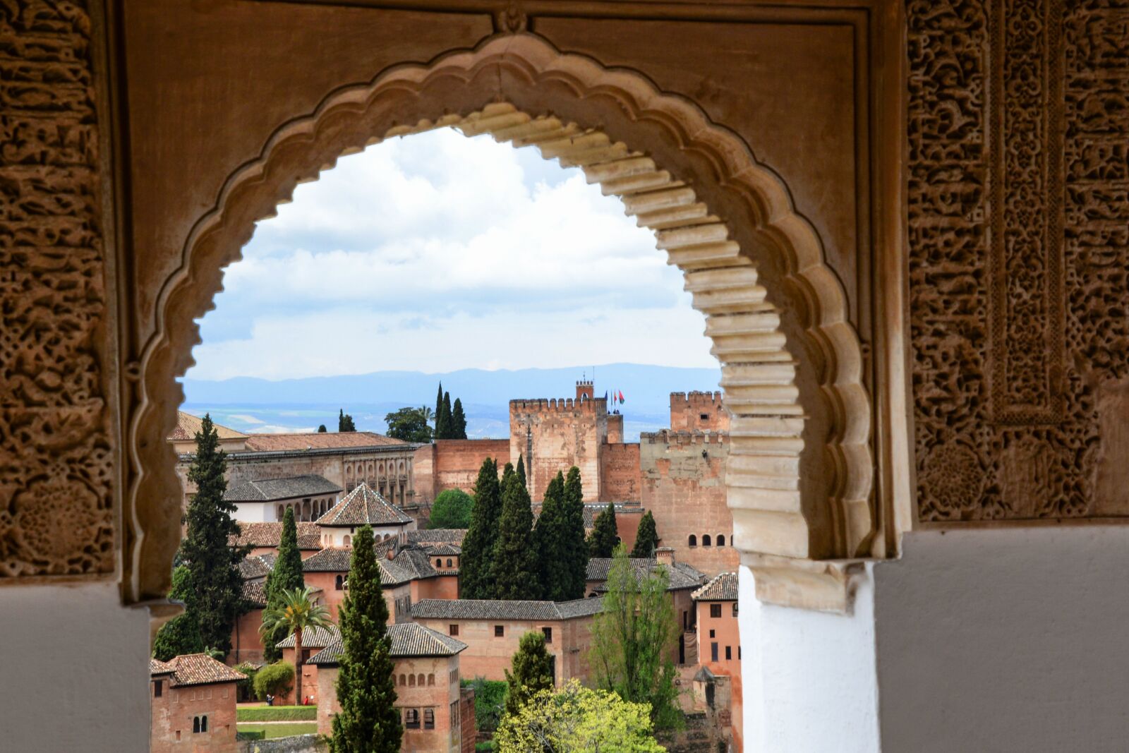 Nikon D610 sample photo. Alhambra granada andalucia, window photography