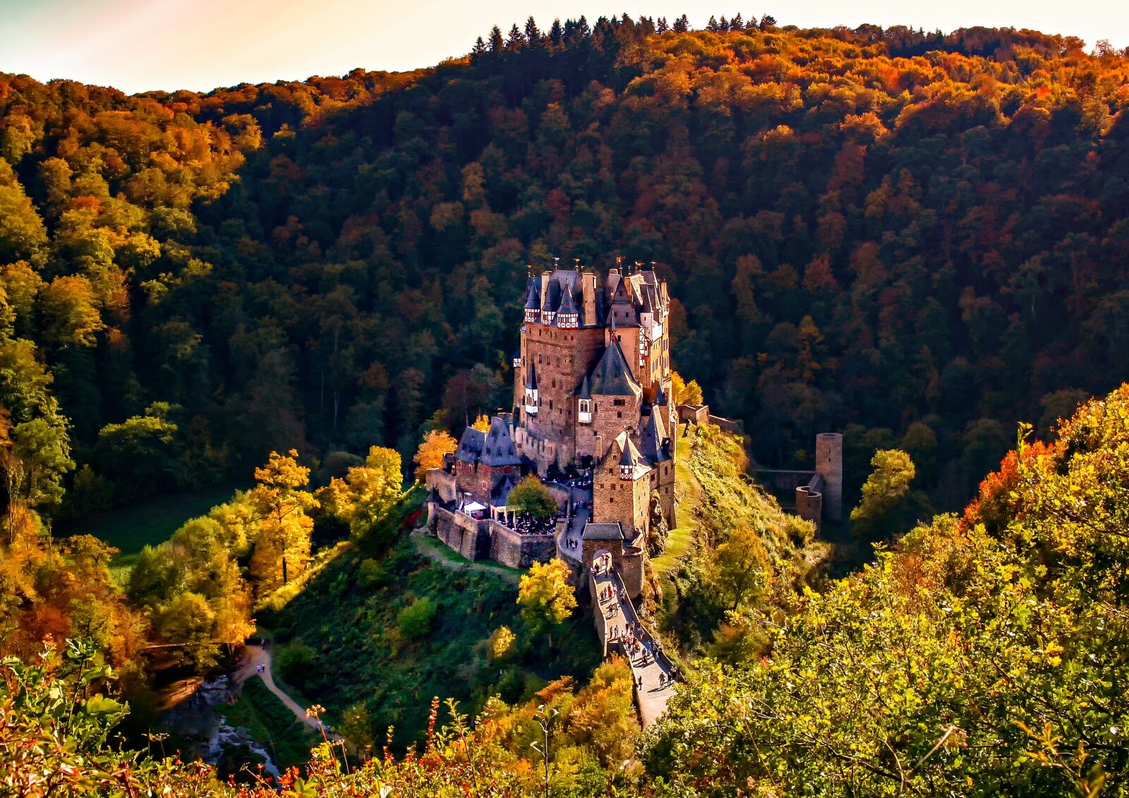 Canon EOS 5D sample photo. Burg eltz, sachsen, places photography