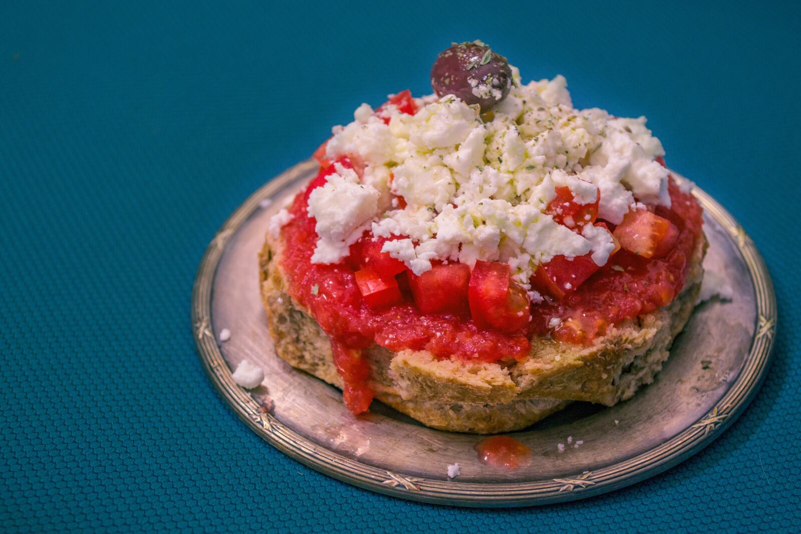 Nikon D3100 sample photo. Dakos, barley, rusks photography