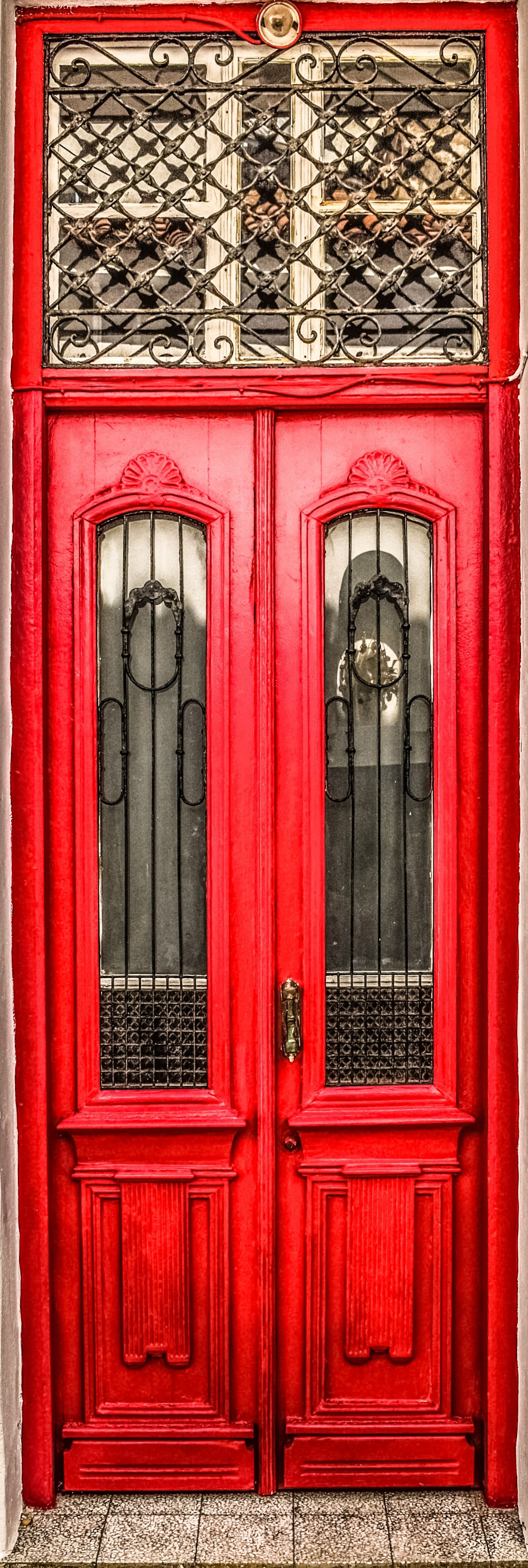 Nikon D3300 sample photo. Door, wooden, red photography