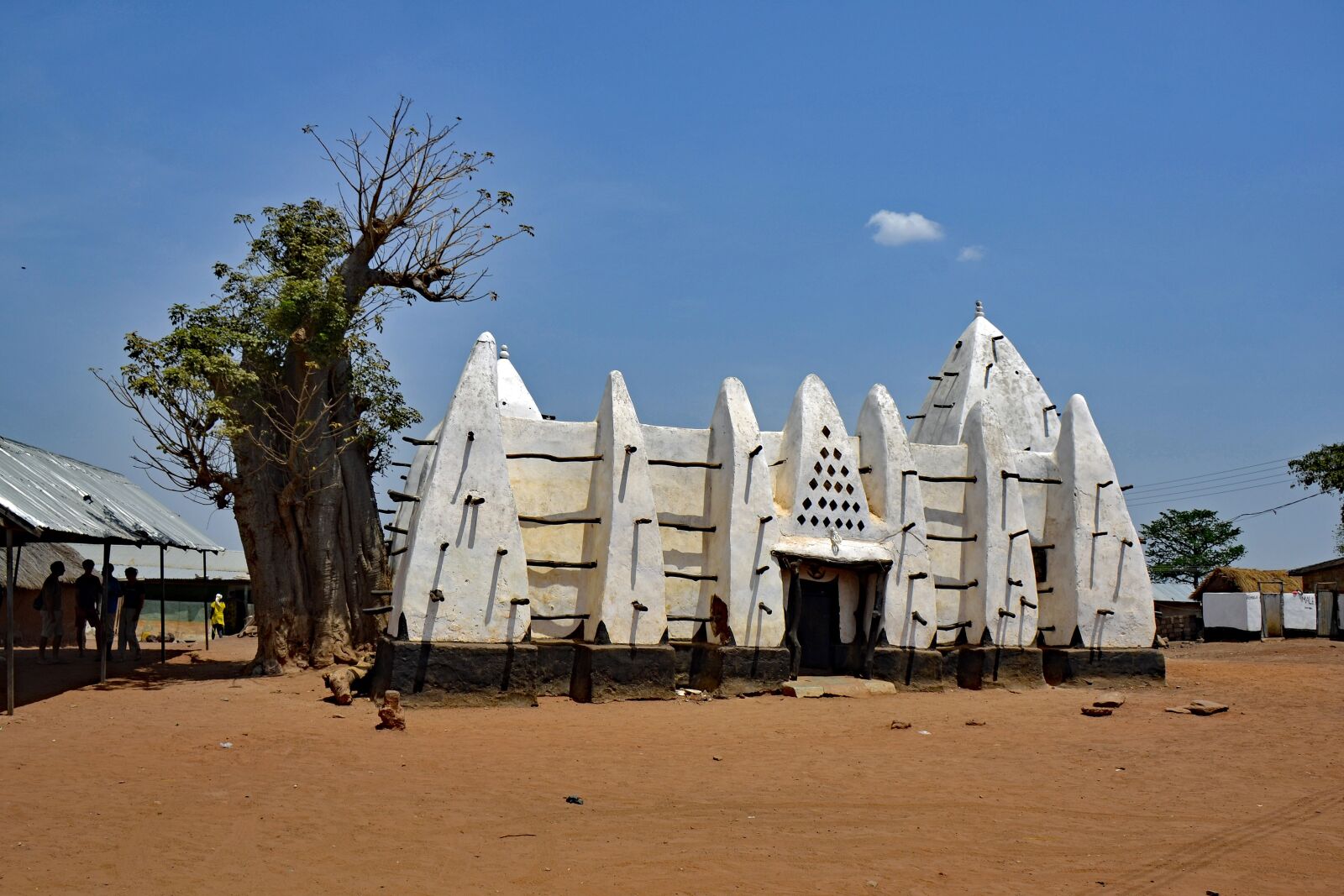 Nikon D3100 sample photo. Lara banga, ghana, mosque photography
