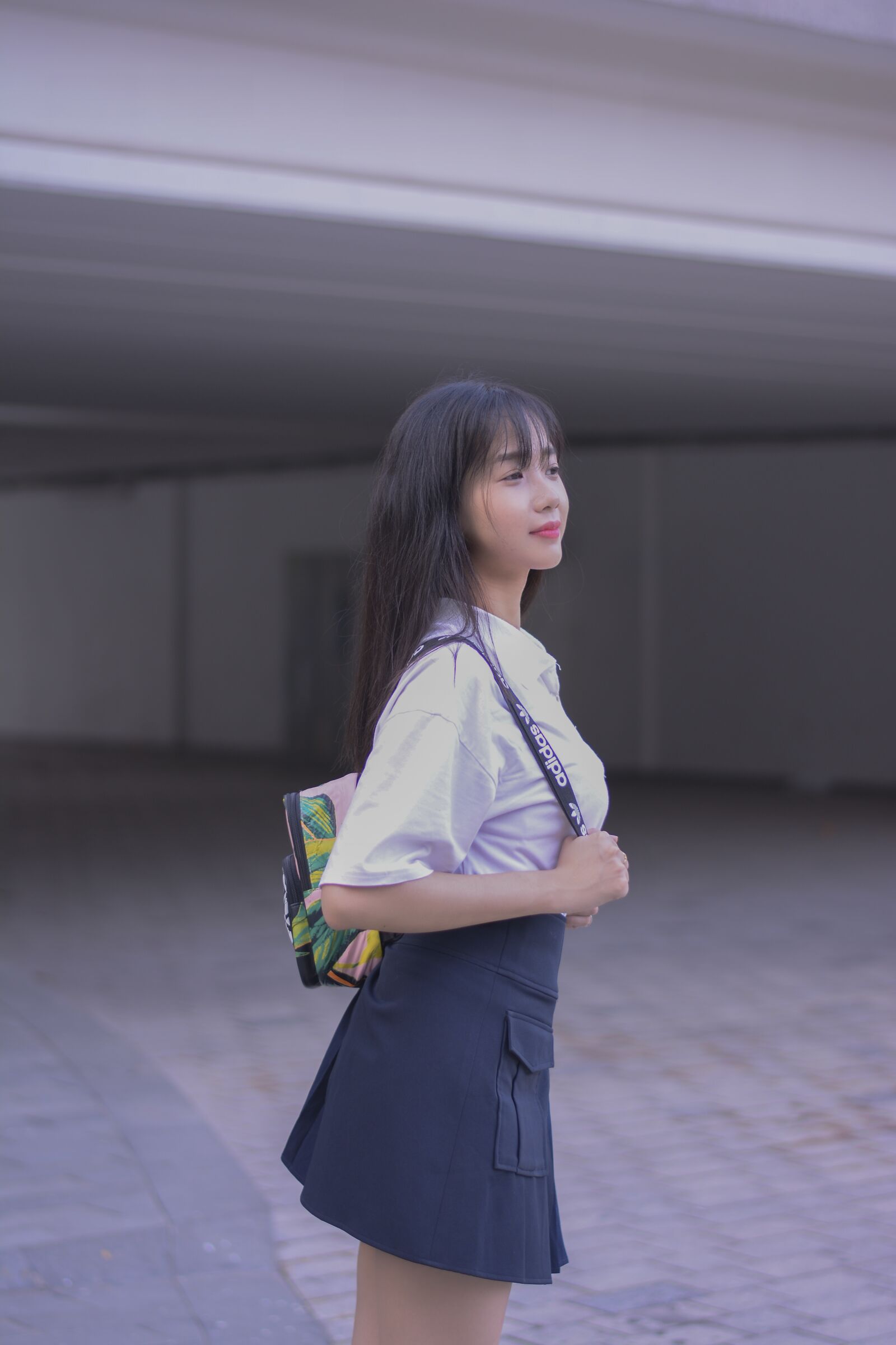 Nikon D7100 sample photo. Girl, city, student photography
