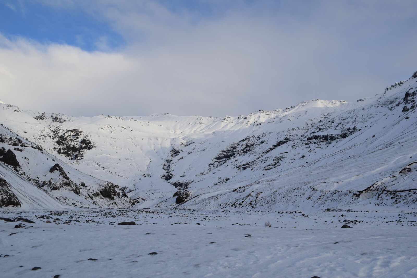 Nikon D3300 sample photo. Iceland, winter, mountains photography